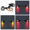 1 Paar Universal Motorrad Rot Gelb LED Bremslicht DRL Blinker Rücklicht