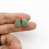 Casual Stud Earrings Water Drop Shape Faceted Natural Stone Earring Women Reiki Jewelry Fit for Party Anniversary Gift