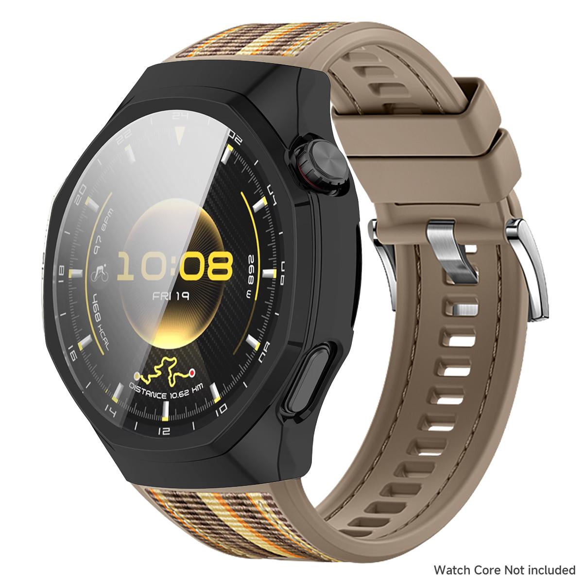 

Нейлоновый ремешок+Закаленное стекло+Чехол из ПК для Huawei Watch GT6 Pro Спортивный ремешок Противоударный/Защита от царапин Чехол для GT 6 Pro Браслет+Оболочка For GT6 Pro