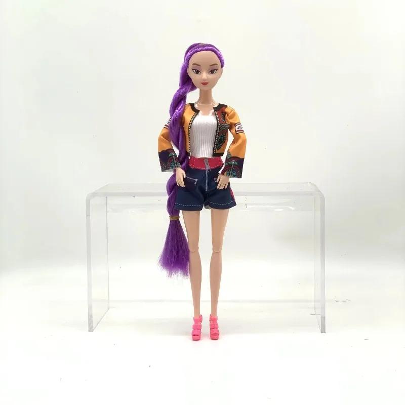 Kpop devil hunter vinyl figure, new K-POP devil killer miniature doll, Lumimila Zoey, desktop decorations, decorative gifts.