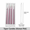 Decorative Candles Cylindrical Cylindrical Taper Candles Long Stem Candles Long Taper For Holiday Parties Home Table Decoration