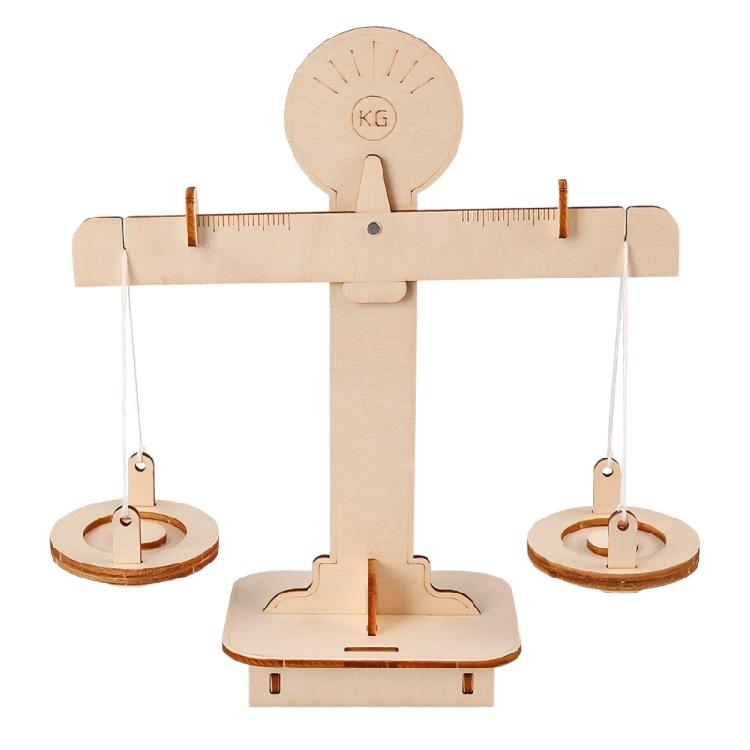 Interactive Wooden Math Balance Scale Educational Toy Classroom Teaching Aid for Learning Weight Comparison Science 1
