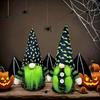 Green Bat Faceless Doll Ornament For Halloween Fashionable Festival Decoration Fireplace Mantles Decor