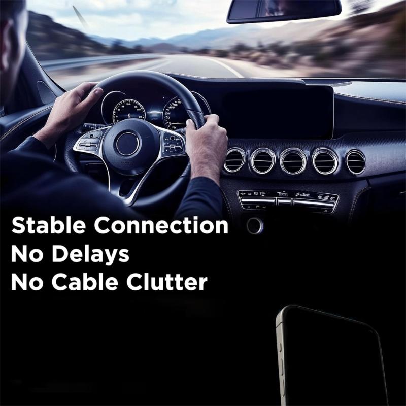 Mühelose Telefon-Auto-Integration Kabelgebundener zu Kabelloser Play-Konverter HiFi-Verbindung Für Moderne Fahrzeuge Schnelle Installation