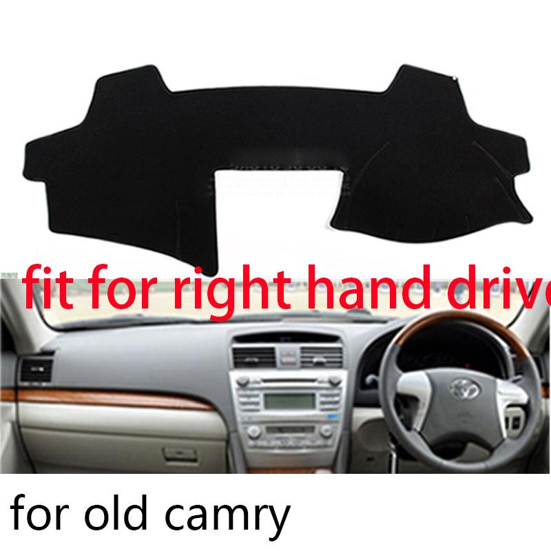 

Для Toyota Camry XV40 2006-2011 Леворульный и праворульный автомобиль Накладки на приборную панель Коврик Шторка Подушка Коврики Аксессуары Red Edge