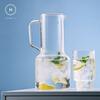 Homlly Qutto Boro Water & Juice Carafe Jug & Cups (X2PCS)