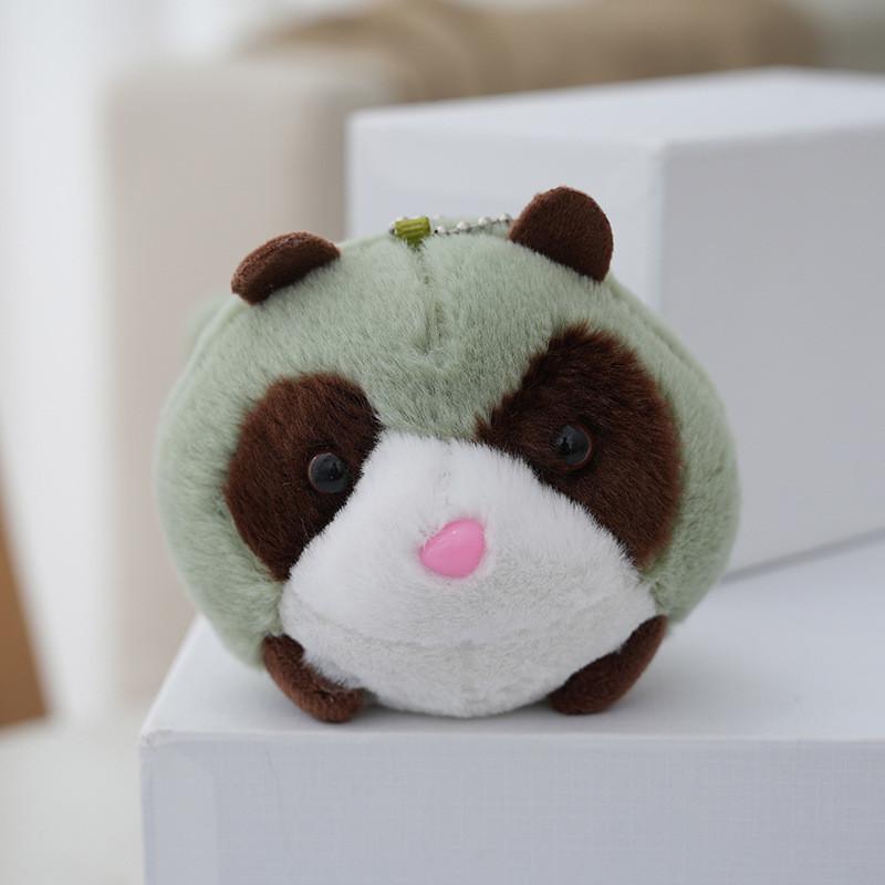 Adorable Koala Plush Keychain Soft Pp Cotton Cute Bag Charm Raccoon Accessory