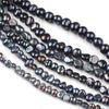 45-65Pcs Natural Freshwater Black Pearls Beads For DIY Necklace Bracelet Earrings Jewelry Making