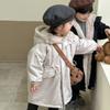 Manteaux d'hiver pour enfants à capuche, épais et chauds, doublure en fourrure, parkas coupe-vent pour tout-petits et enfants