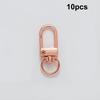 10Pcs Metal Universal Buckle Bag Buckle Multi Color Optional Key Buckle Alloy Buckle Lobster Buckle Bag Accessories