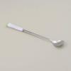 Green Maple Ceramic Long Spoon