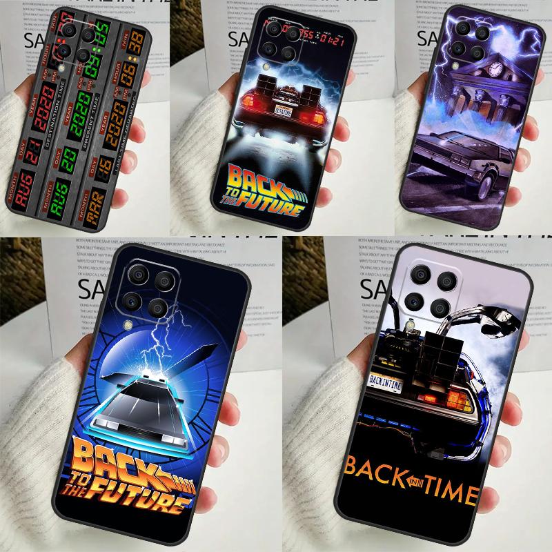 Back To The Future Time Machine For Samsung Galaxy M12 M32 M52 M14 M34 M54 M21 M51 M31 M30s M20 M15 M55 M13 M33 M53 Case