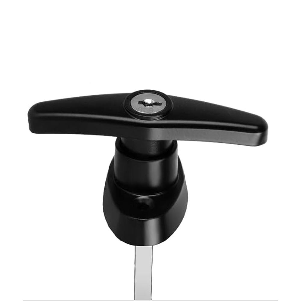 1pc T-Shaped Handle Lock Garage Lock Door Handle Zinc Alloy Anti-theft Lock T Handle Rear Campervan Door Lock Furniture Hardware
