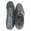 80s-90s Vintage USA Florsheim Leather U-Tip Men 27 Black Goodyear(USED)