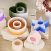 Heart-Shaped Silicone Mold for Epoxy Resin Aroma Candle Holder