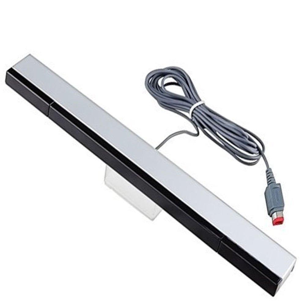 Compatible For Wii Wired Sensor Rod Infrared Sensor With Double-sided Tape Bracket Signal Receiver Device