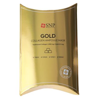 Gold Collagen Ampoule Mask, 1 Pack, 10 Pieces