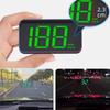 Plug And Play HUD Digital Speedometer KMH HUD Speed Display Windshield Projector  Car Accessories