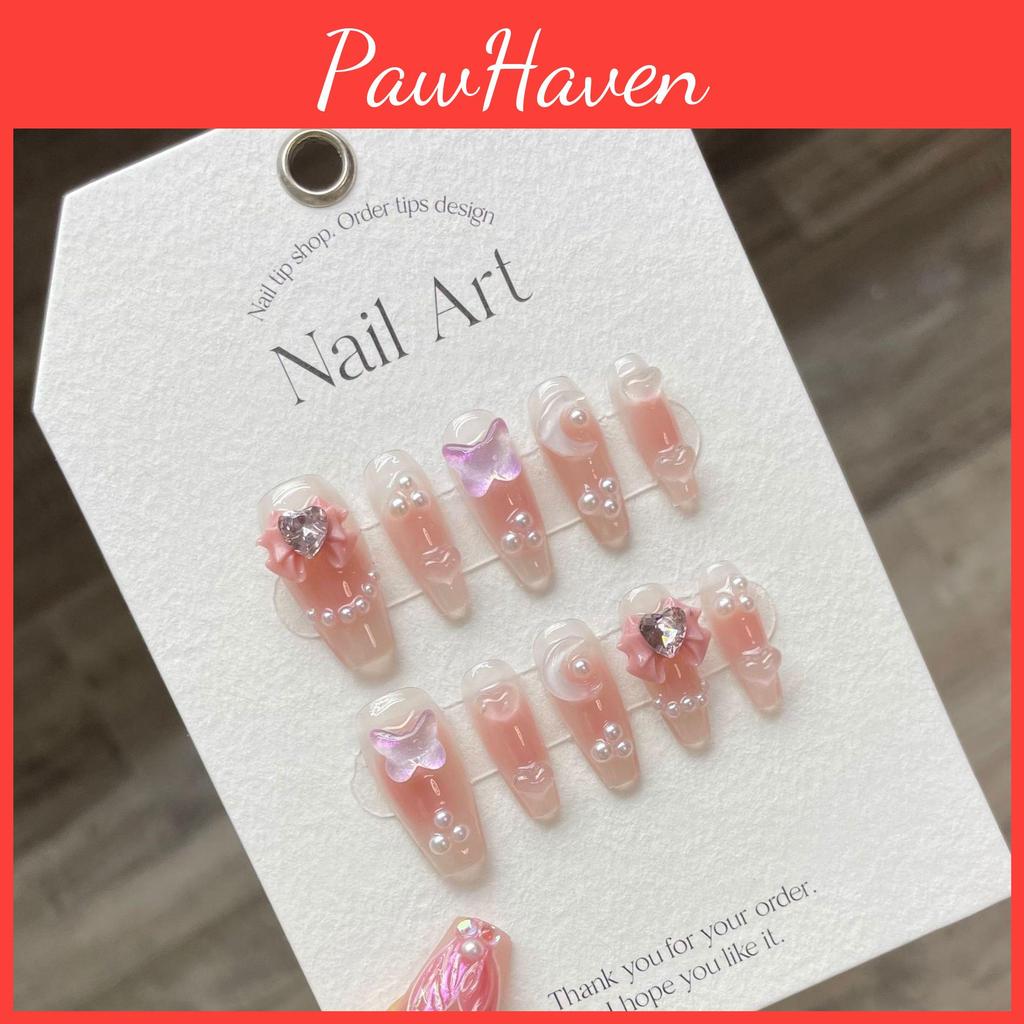 Stylish Heart-throbbing Butterfly Nail Decals Sweet And Alluring Designs