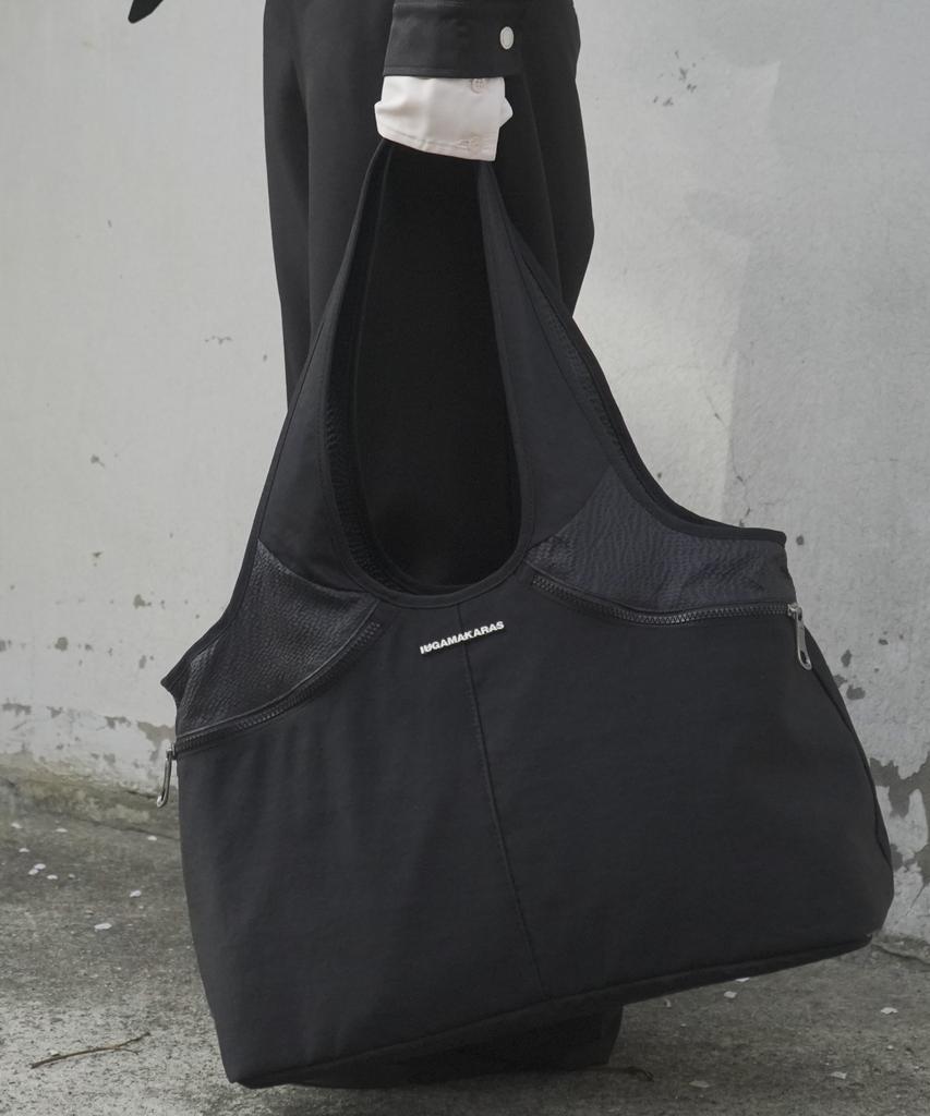 Iugamakaras Nylon Shopper Bag (Black)
