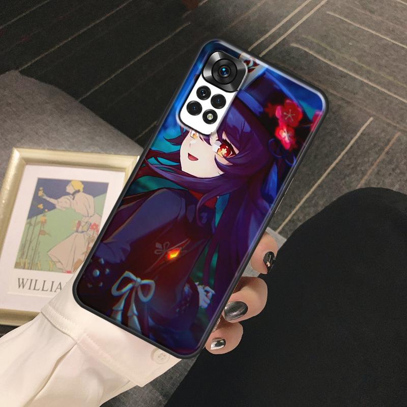 Genshin Impact Hu Tao Funda For Xiaomi Redmi Note 14 Pro 9 10 11 12 13 Pro 10S 11S 12S Redmi 13C 10C 12C 14C Case