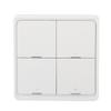 Wireless Scene Switch Intelligent 4‑Way Panel Wall Switch Mobile Phone APP Control for ZigBee