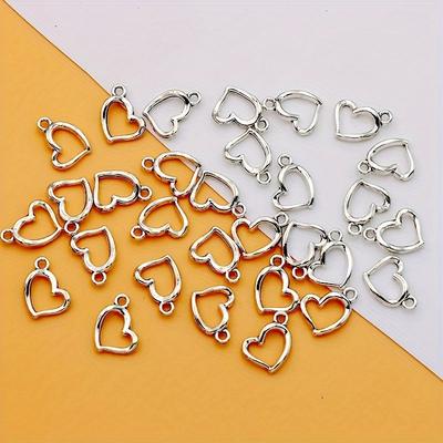 DIY Retro Zinklegering Sieraden Accessoires Hol Hart Hanger