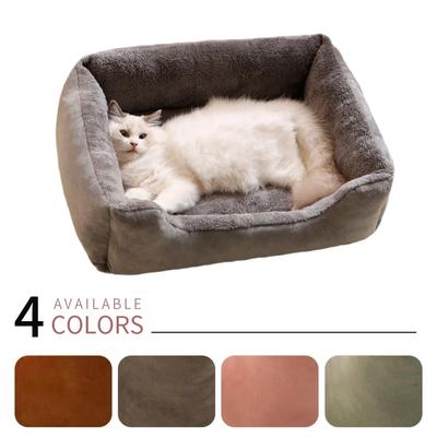 Small Large Pet Sofa Bed Pet Dog Nest for Small Dog Cat Comfortable Dog Mattress Warm Square Nest Puppy Kitten Sleeping Supplies