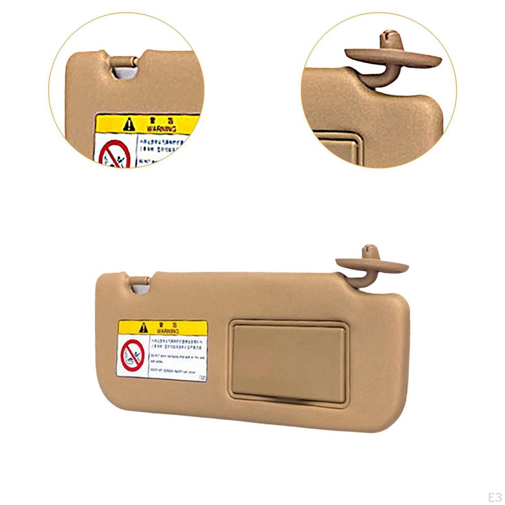 Parasole Auto Durabilità Pratico Premium Professionale Ricambi con Specchietto Facile da Installare
