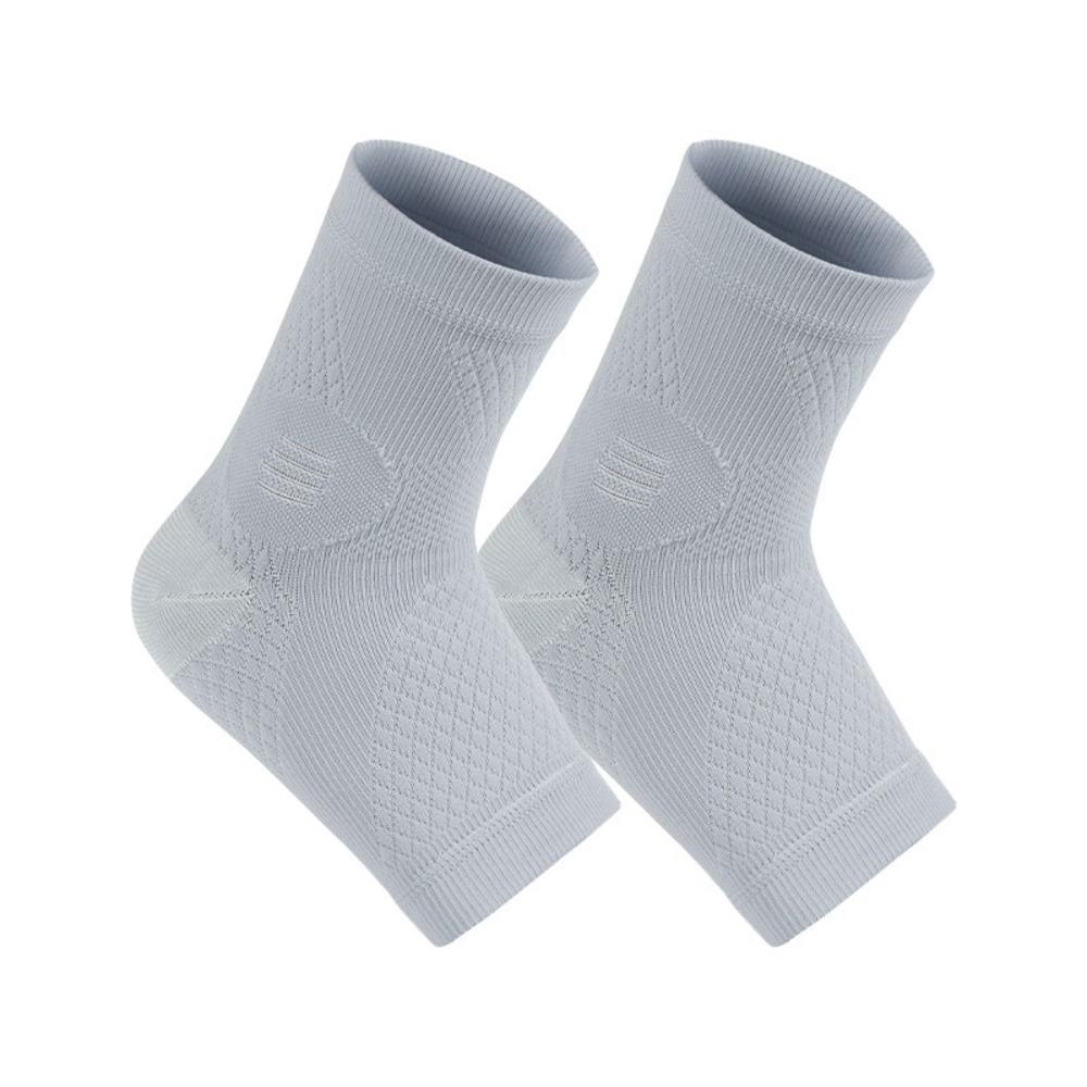 1Pair Anti Sprain Sports Ankle Brace Reduce Vibration Joint Protection Compression Socks Sweat Absorption Elastic