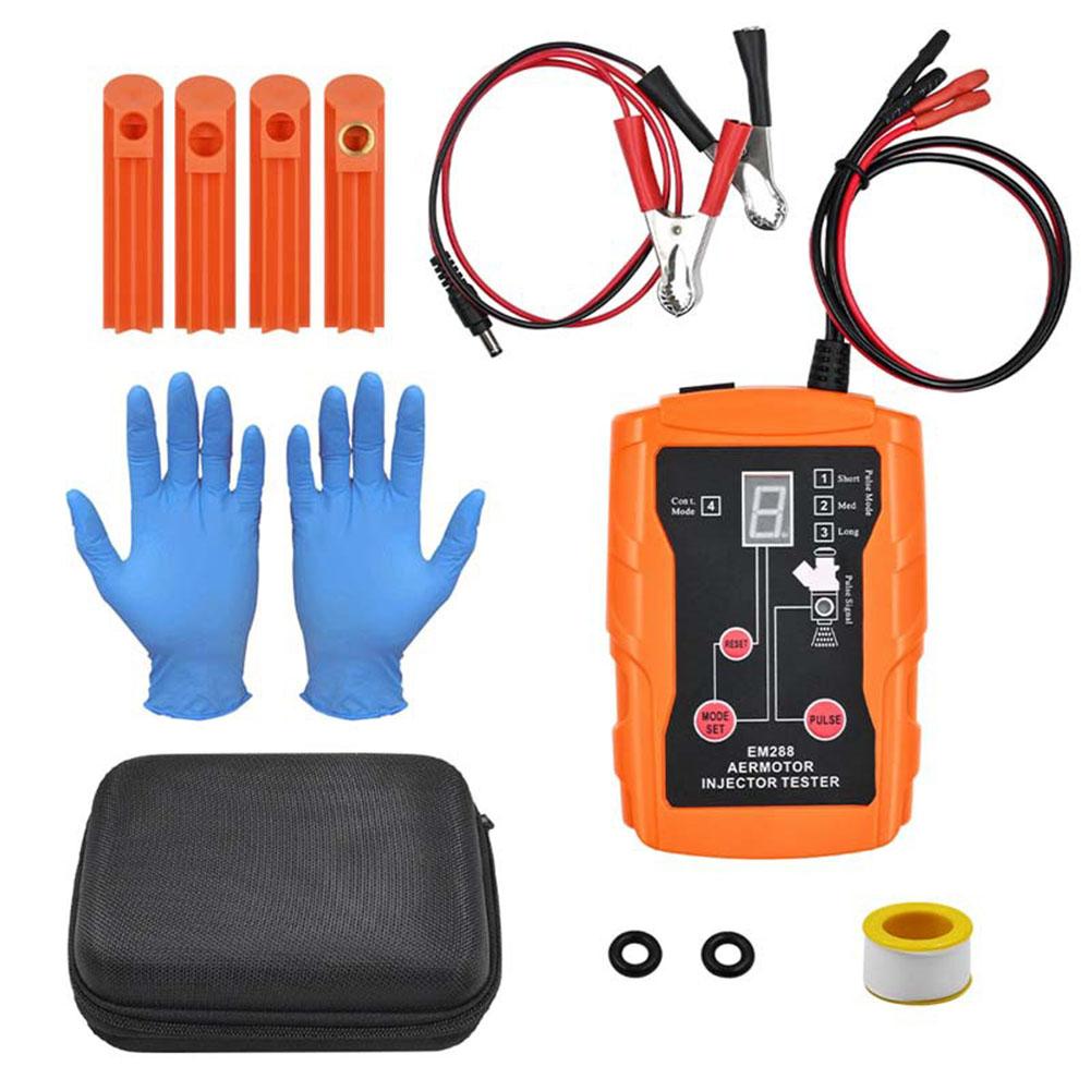 1 Set Car Fuels Pressure Tester Kit Fuels Injector Tester And Cleaner Kit Injector Tester Diagnostic Tools