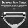 Stainless Steel Fruit Vegetable Tools Vegetable Peeler Potato Peeler Kitchen Accessories, Non-slip Handle SGGJ001