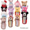 Cute Japanese Star Sailor Moon Plush Pen Holder Pencil Case For Girls' Stationery Storage, Transparent Gift Bag
