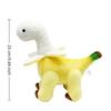 Soft Plush Toy Peeled Banana Stuffed Animals Kawaii Brontosaurus Plush Doll  Gift