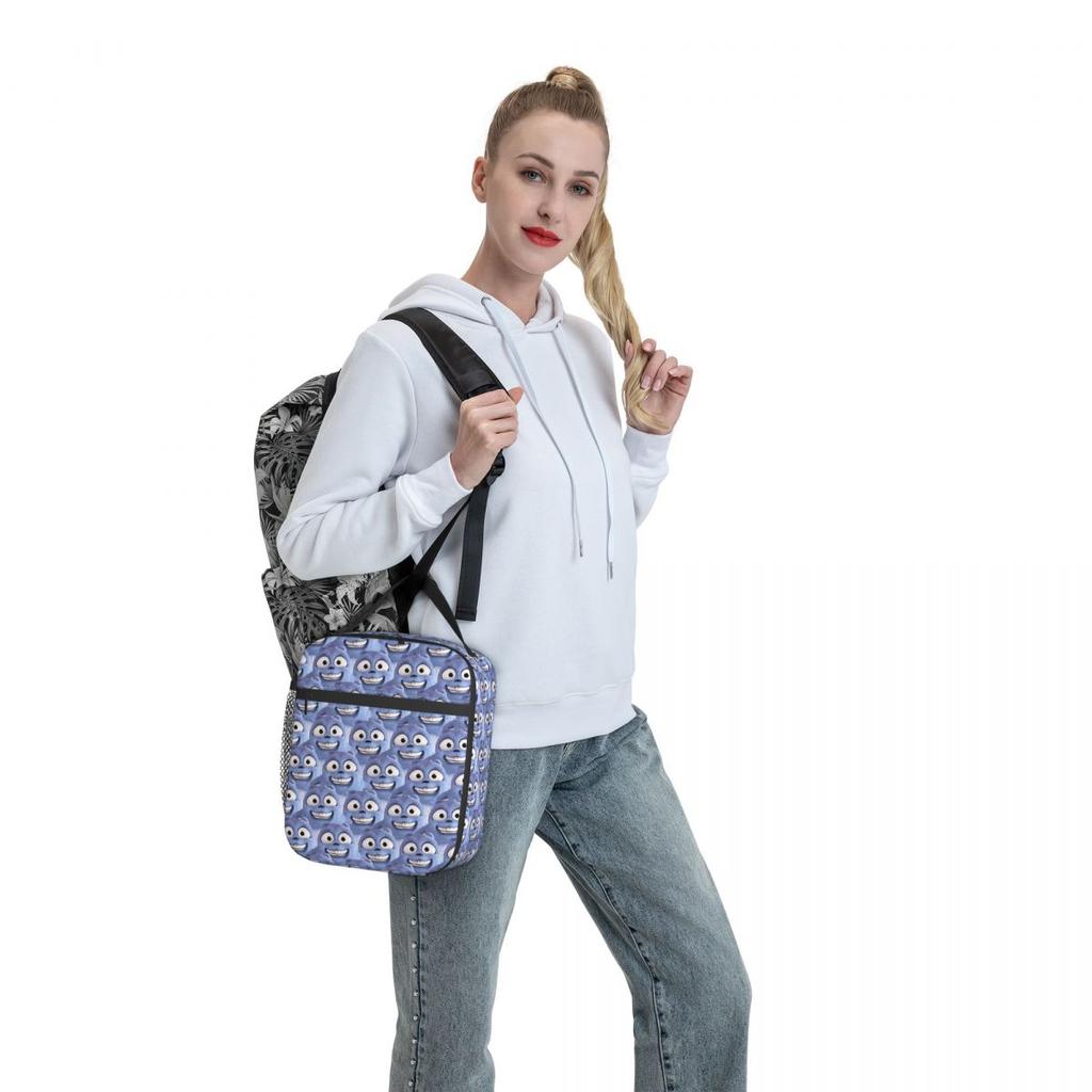Grizzy And The Lemmings Insulated Lunch Bag for Kids School Cooler Thermal Food Box Tote Portable Lunch Boxes Container