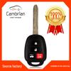 Smart 4-Button Remote Control Compatible with Toyota Car Key HYQ12BDM