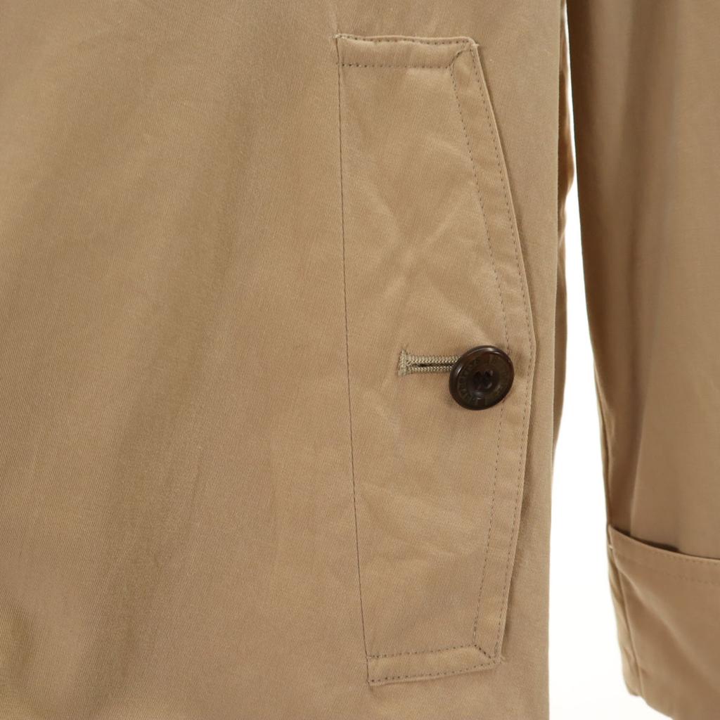 Burberrys 90s Old Stainless Collar Coat 7AP Beige Women Used