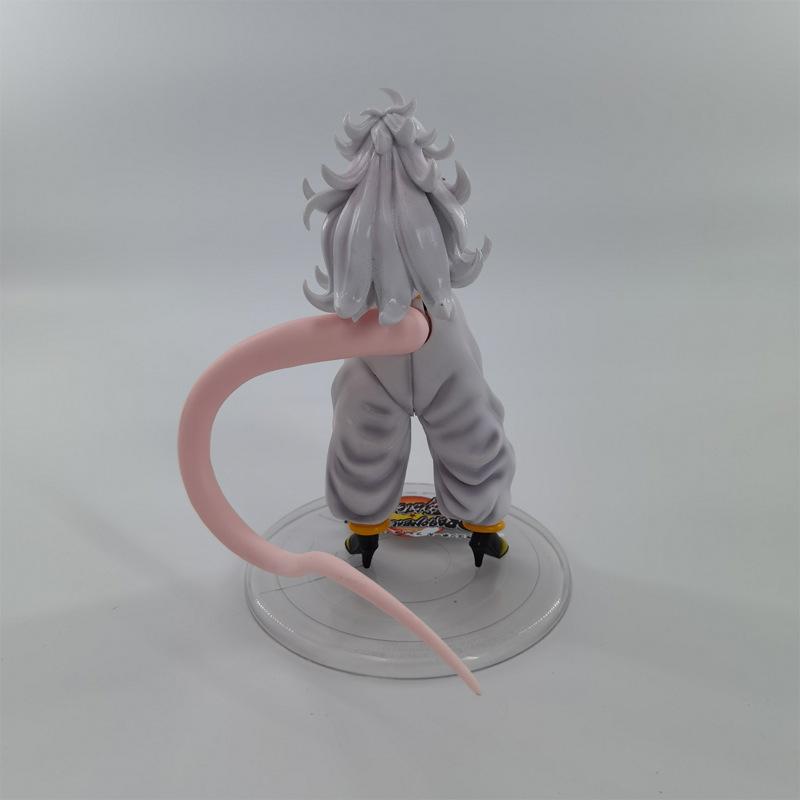 Anime Dragon Ball Z Android 21 Girl Buu Standing Posture Statue Scene Cartoon Toy Model Doll Gift