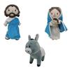 Jesus Plush Toy 32cm/12.6in Cartoon Style Crystal Ultra Soft Customizable Design