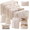 Cross-Border Travel Storage Bag Set: 8-Piece and 9-Piece Clothing Organizer