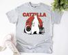 Catzilla Shirt, Funny Monster Cat Parody Tshirt