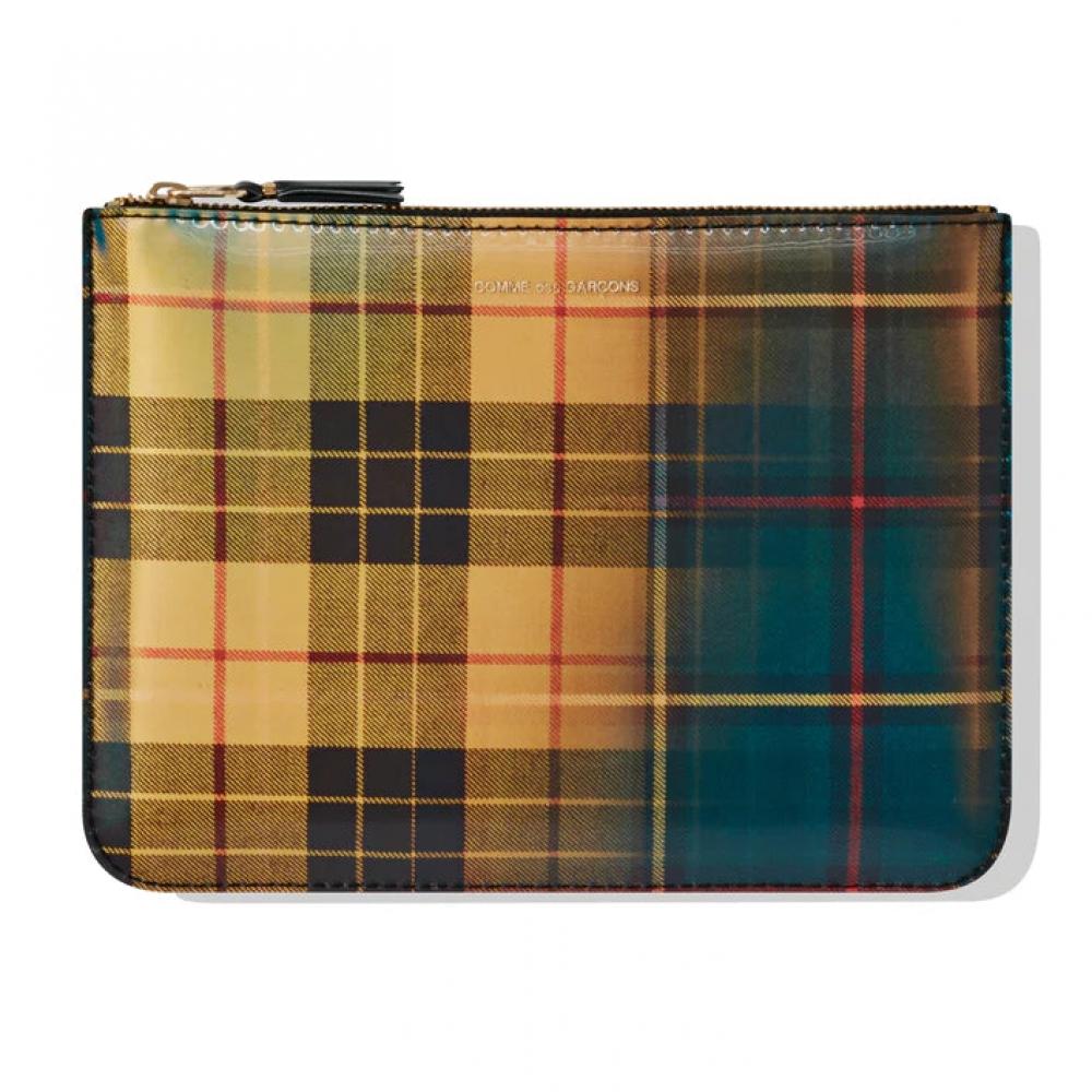 

CDG WALLET Lenticular Tartan G 8Z L151 Yellow Green 8Z L151 051