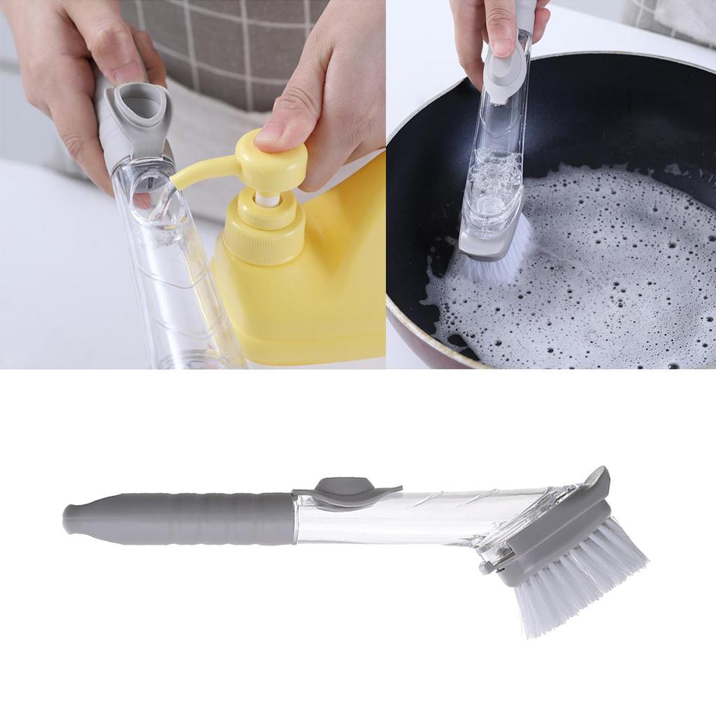 Long Pot Brush Dish Washing Cleaning Pan