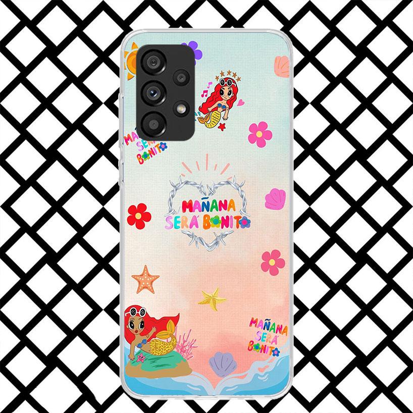 Karolg M-Manana Sera B-Bonito Phone Case for Samsung Galaxy A52 A42 A32 A22 A12 A51 A50S A41 A31 A21S A10S A71 A70 A40 A30S A20E