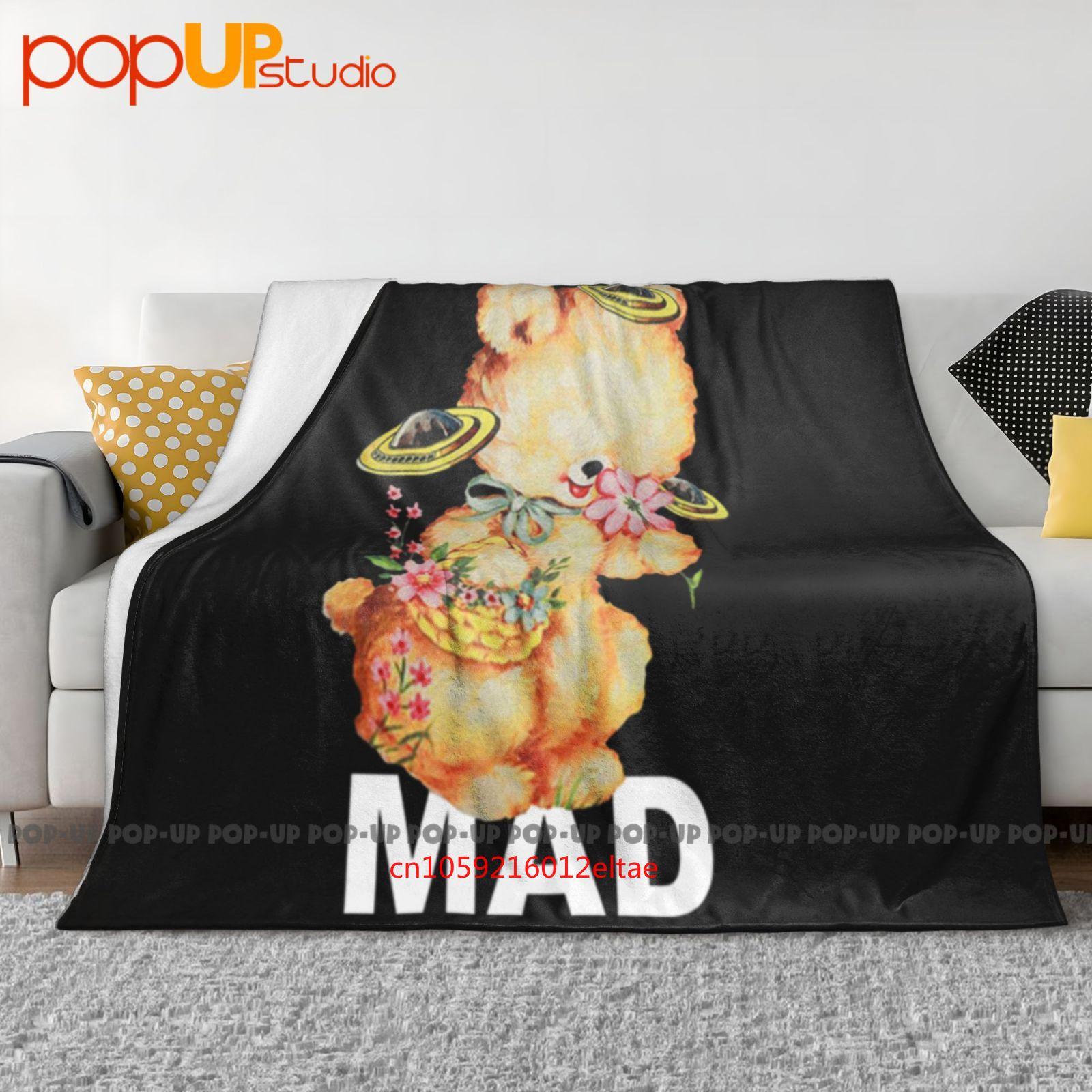 Undercover X Madstore Teddy Bear Dsm 01 Ultra-Soft Blanket Quilt Winter Sofa Cover Bed Covers Size: 75*100cm, Weight: 230 GSM