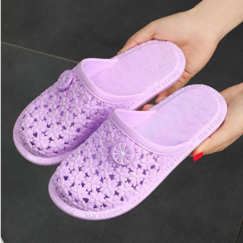 Women's Non-slip Indoor Slippers Summer Soft Bottom Outer Wear Slippers