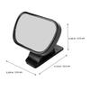 UKCOCO Observation Mirror Squeegee Car Interior Rearview Mirror Facing Car Vanity Mirror Rear Camera