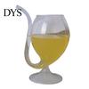 Wein-Whisky-Glas, hitzebeständig, zum Saugen von Saft, Milch, Trinkrohr, Strohhalm
