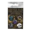 Burzum Logo Badge Set (Pack of 5)