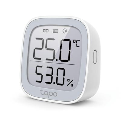 Tapo Compact with Large Swiss High and Requires Tapo Smart TP-Link E-Paper Thermometer/Hygrometer Screen, Made, Accuracy, Temperature, Humidity,
